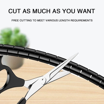 Cable Management Flexible Spiral Storage Pipe