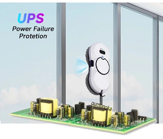 Smart Cleaning Robot Electric Window Cleaner & Floor Mops