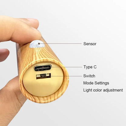 Smart Sensor Night Rechargeable Magnetic Wall Lamp
