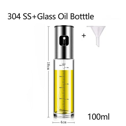Olive Oil Spray Bottle With Funnel 100ml