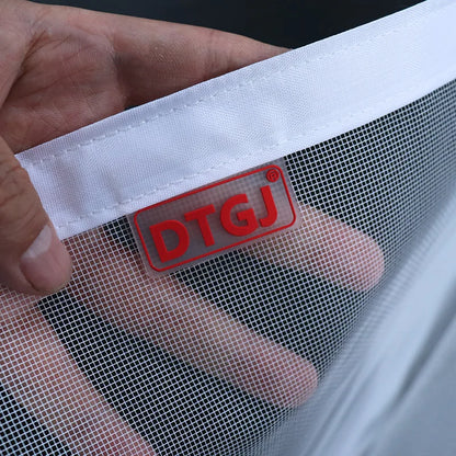DTGJ Magnetic Door Screen White Mosquito Net