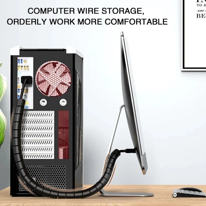 Cable Management Flexible Spiral Storage Pipe