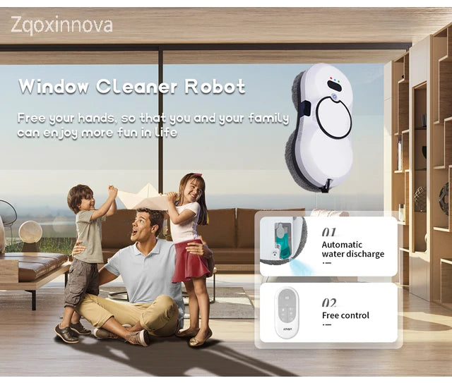 Smart Cleaning Robot Electric Window Cleaner & Floor Mops