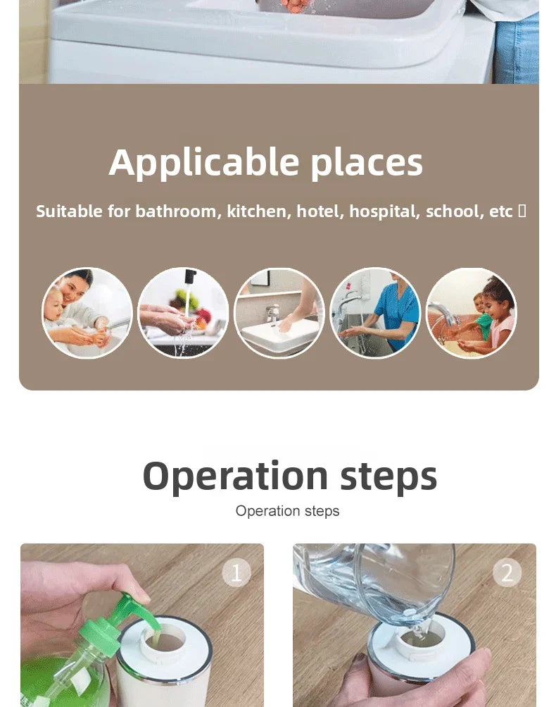 New Bathroom Automatic Sensing Soap Dispenser