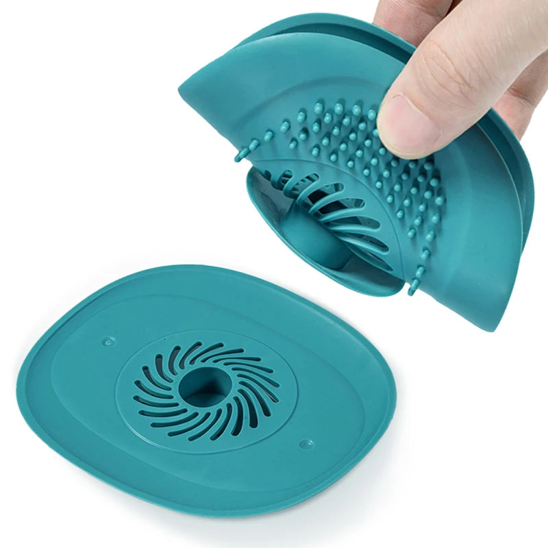 Bathroom Hair Catcher Stopper Silicone Shower