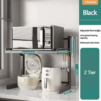 2/3 Layer Kitchen Storage Shelf Extendable