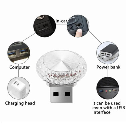 Mini LED Atmosphere Car Interior Decorative Lights