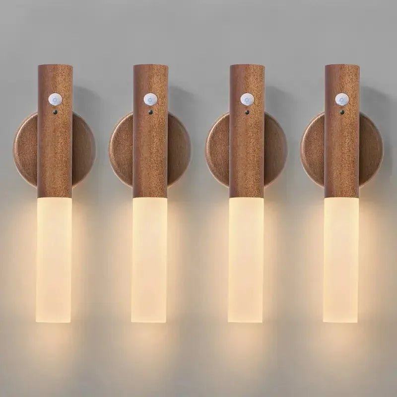 Smart Sensor Night Rechargeable Magnetic Wall Lamp