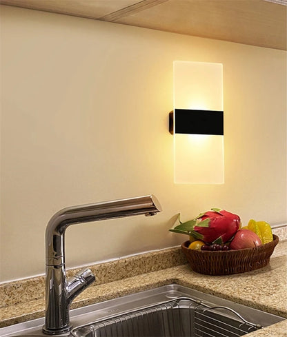 Touch Sensor Switch LED Wall Lamp