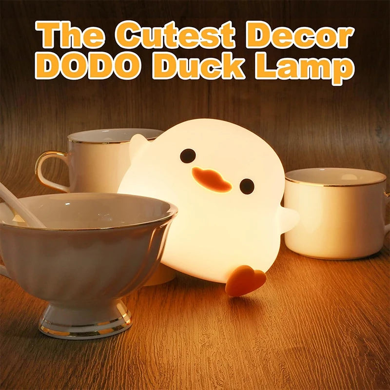 DoDo Duck Night Light, Cute Duck Lamp