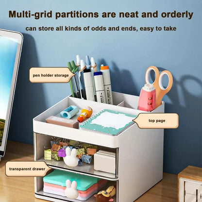 Small Desk Organizer With Drawers