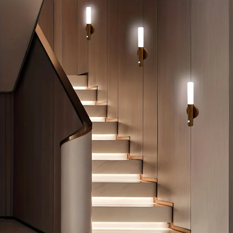 Smart Sensor Night Rechargeable Magnetic Wall Lamp