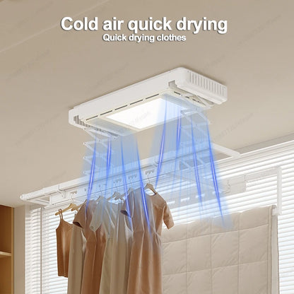 Remote Control Lifting Clothes Drying Rack