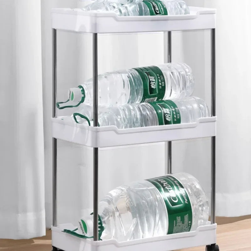 Rolling Storage Cart with Wheels