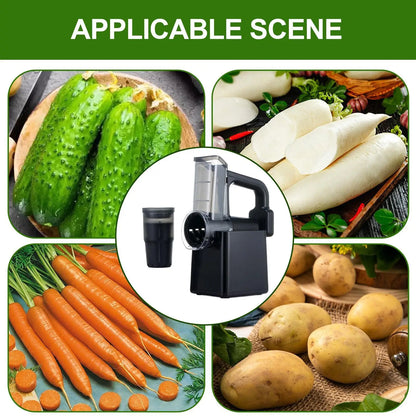 Electric Vegetable Slicer Rechargeable Automatic