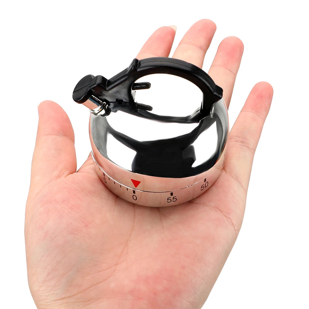 Kettle Shape Mechanical Cooking Timer Countdown Alarm