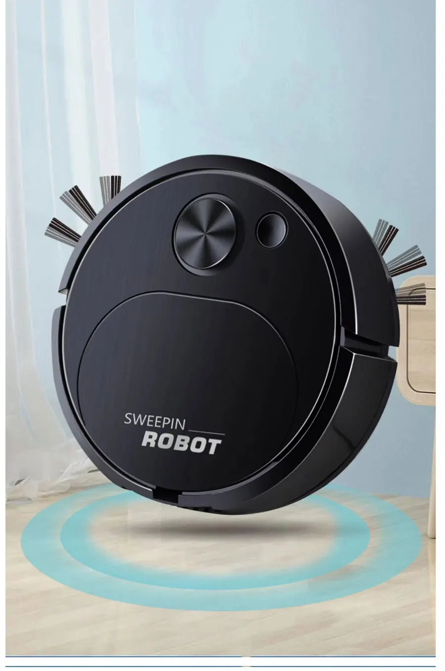 3 In 1 Smart Wireless Dragging Cleaning Sweep Floor For Home Office