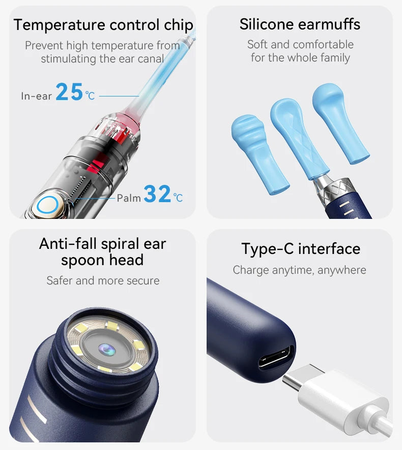 Multi-Functional Visual Ear Cleaning Tool