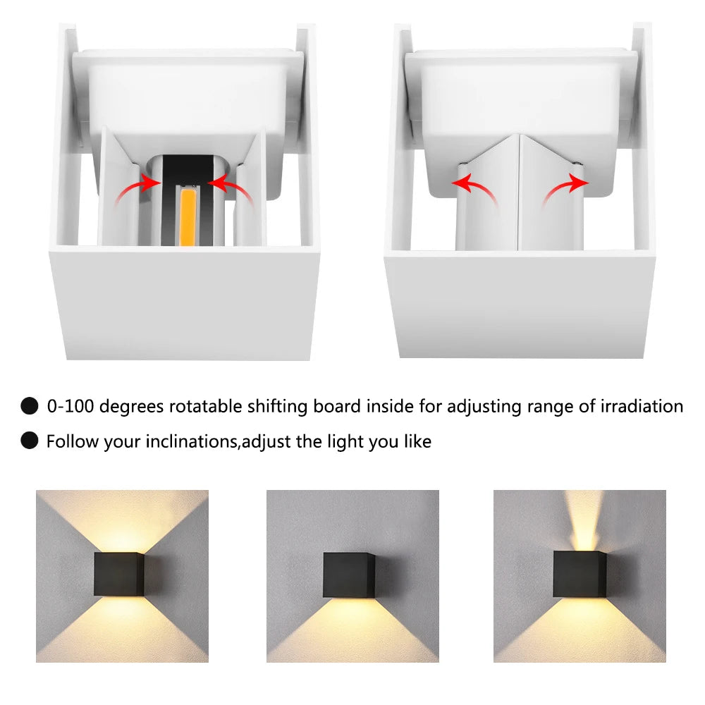6W/10W/20W PIR Sensor  LED Wall Light