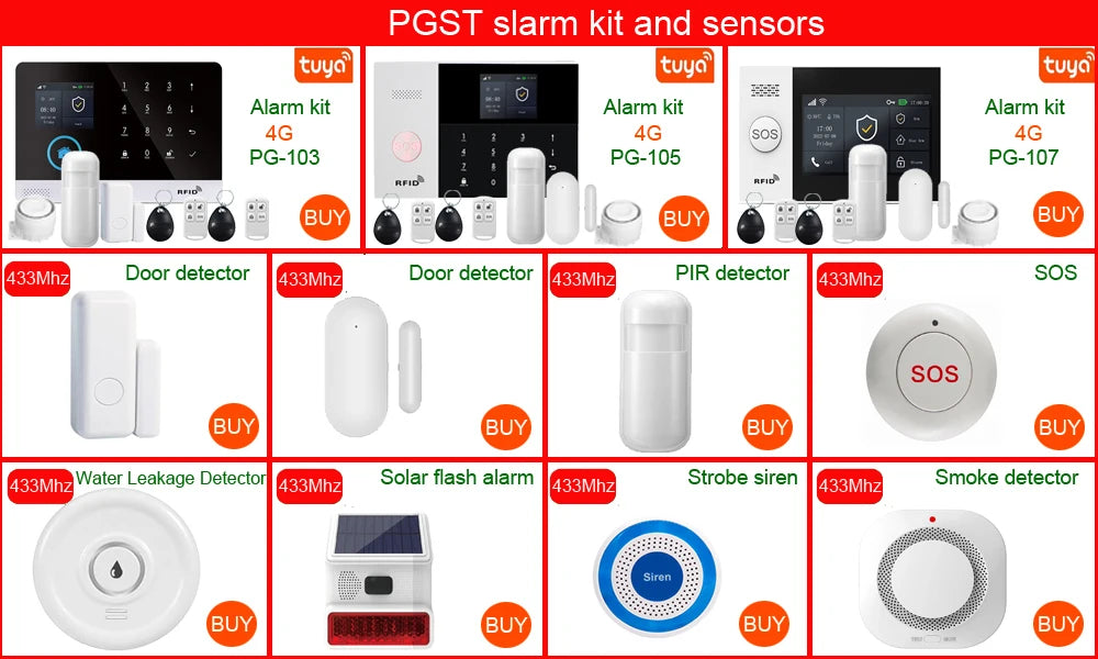 The New Smart Home Security System Wireless Alarm