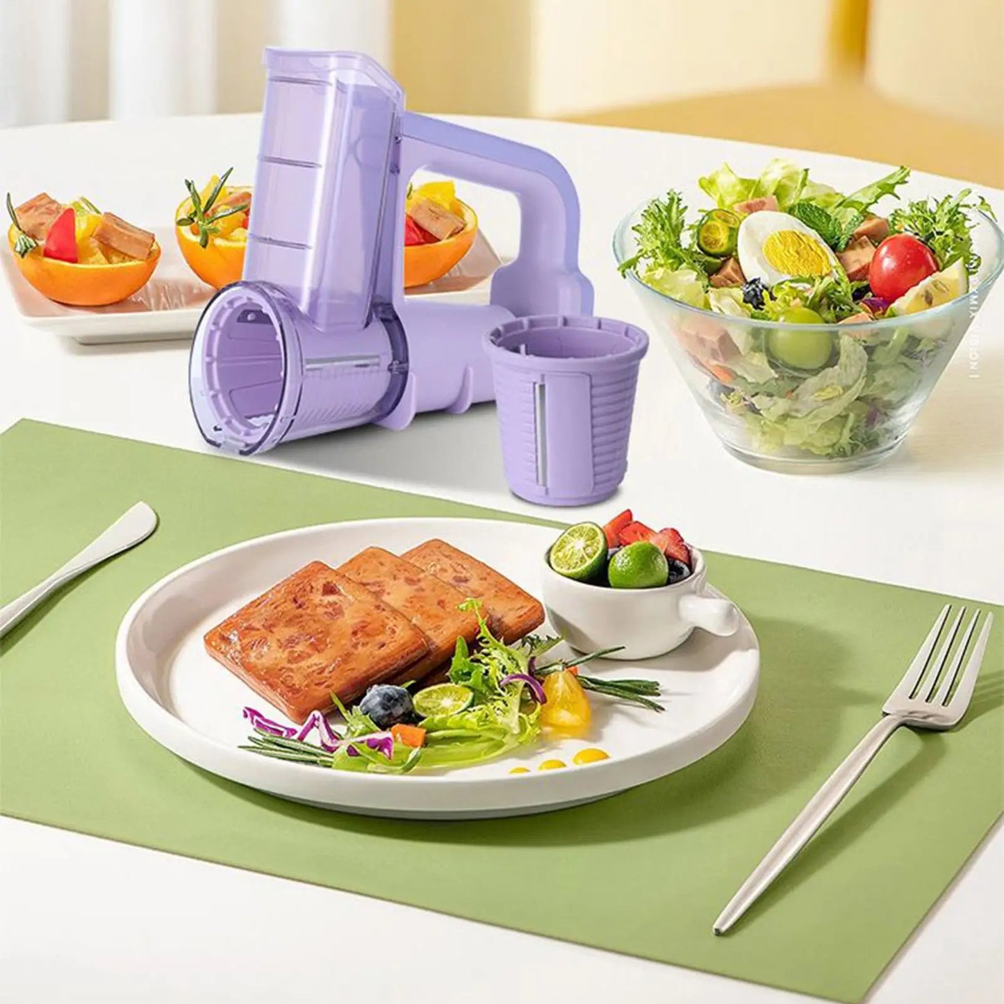 Electric Vegetable Slicer Rechargeable Automatic