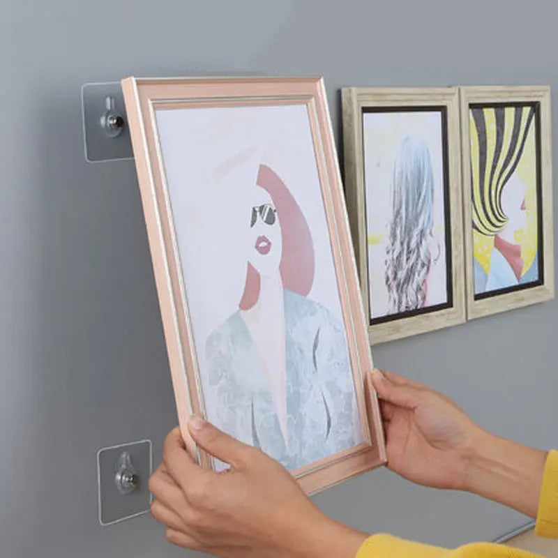10PCS Photo Frame Hooks Storage Rack Screw