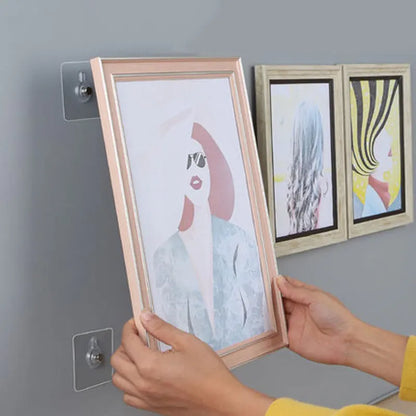 10PCS Photo Frame Hooks Storage Rack Screw