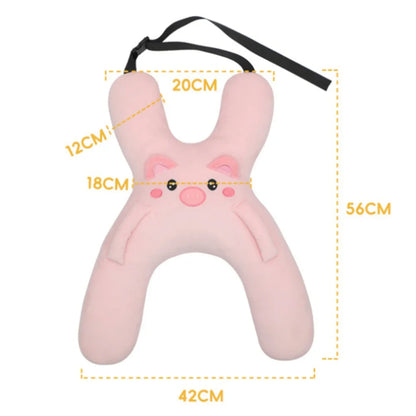Kid Car Neck Pillow with Seat Belt