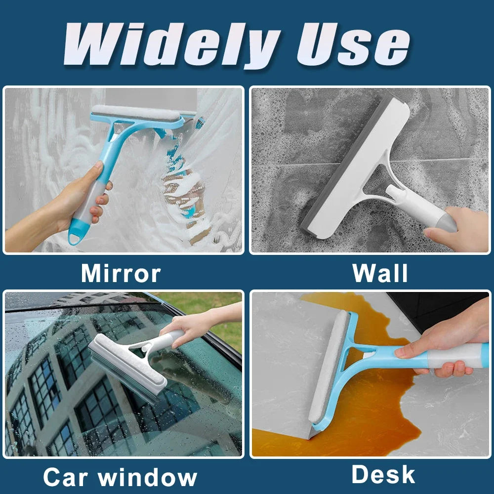 3 in 1 Multi Function Window Cleaning Glass Mirror Wiper