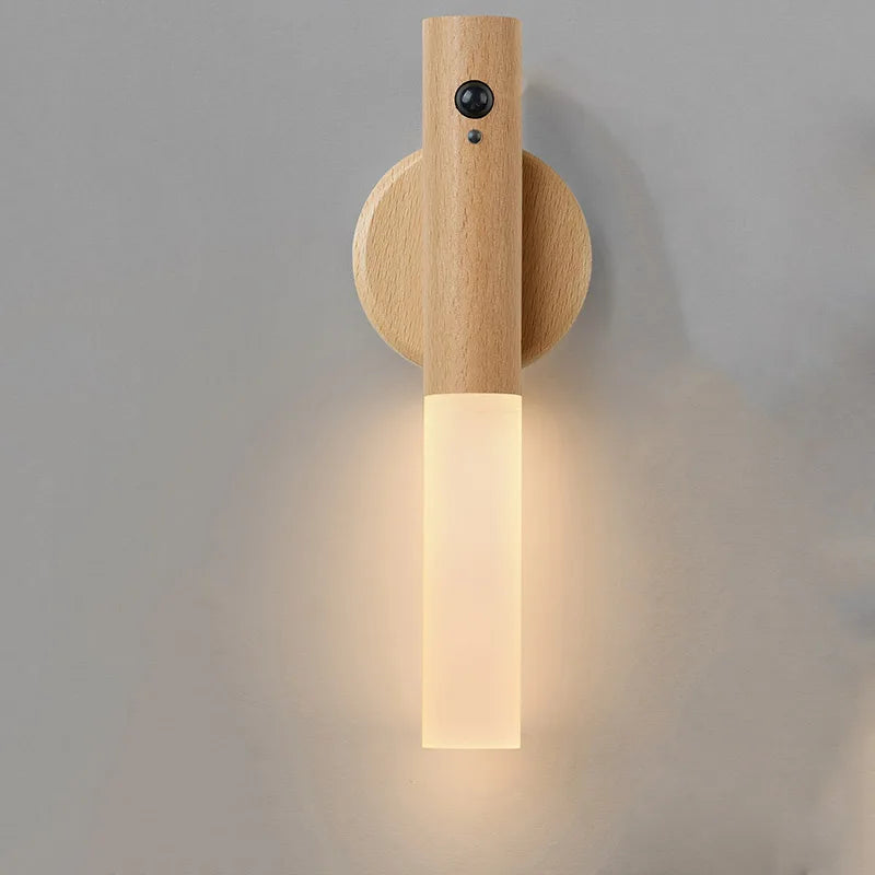 Smart Sensor Night Rechargeable Magnetic Wall Lamp