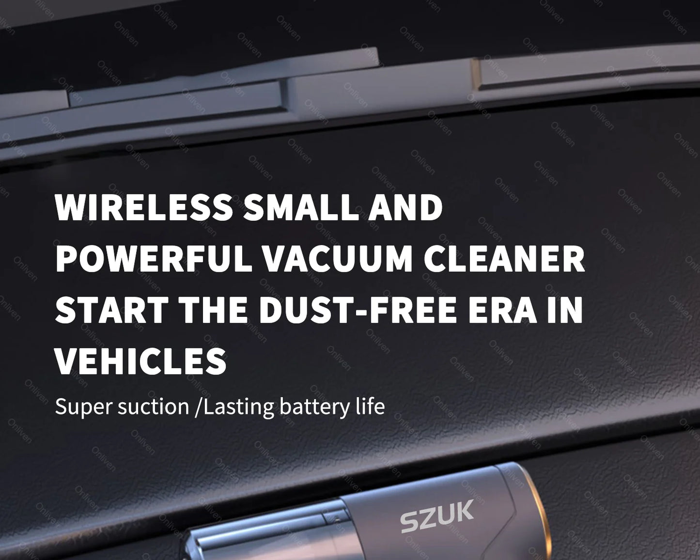 SZUK 98000PA Car Vacuum Cleaner Mini Portable
