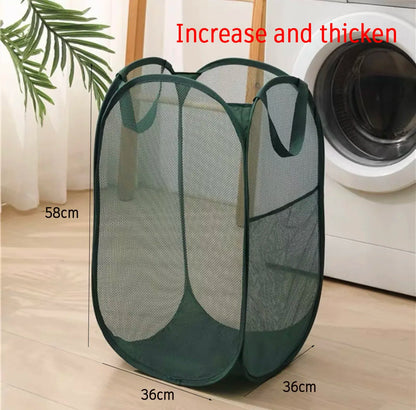 Collapsible Mesh Laundry Hamper Foldable