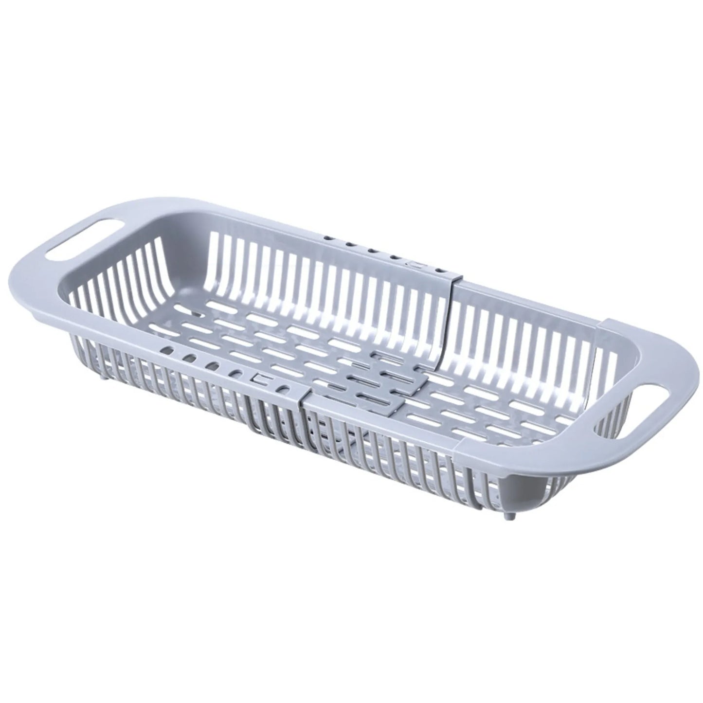 Adjustable Sink Rack Telescopic Drain Rack Vegetable Drain Basket