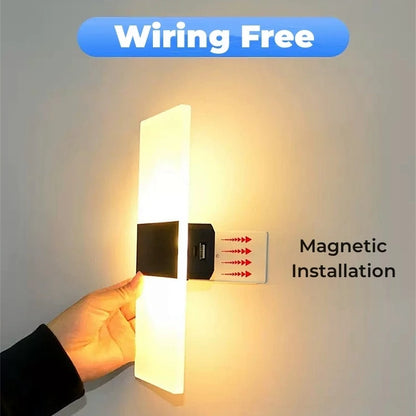 Touch Sensor Switch LED Wall Lamp