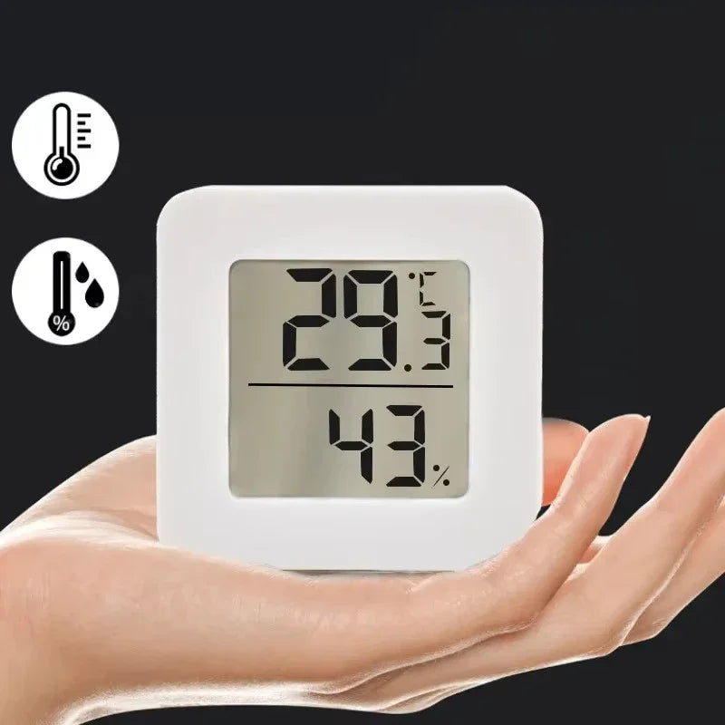 Smart Home Weather Station with Alarm Clock, LED Digital Thermometer