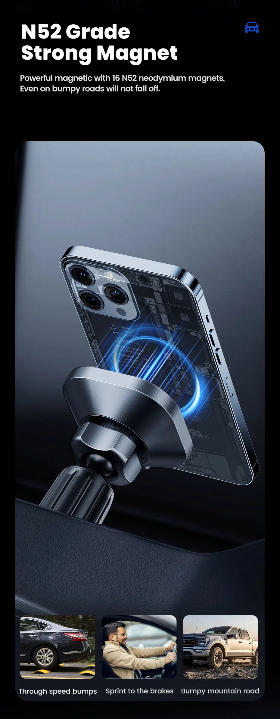 Magnetic Car Wireless Charger