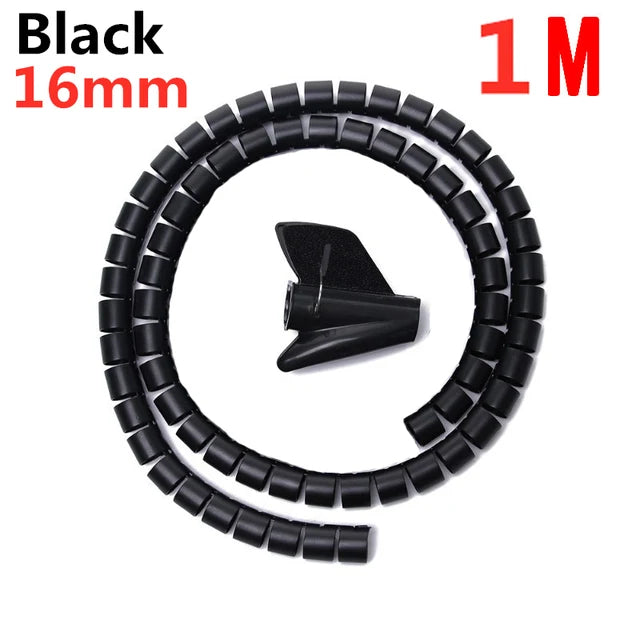 Cable Management Flexible Spiral Storage Pipe