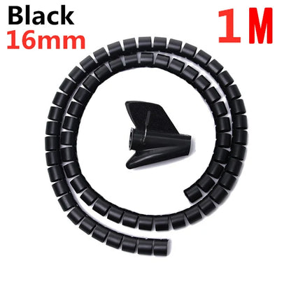 Cable Management Flexible Spiral Storage Pipe