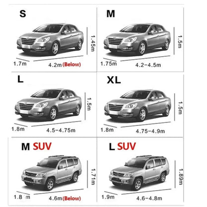 Car Outdoor Exterior Sun Snow UV Winter Summer Dustproof Waterproof Protection Cover