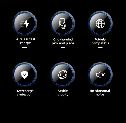 30W Rotating Intelligent Infrared Fast Wireless Charger