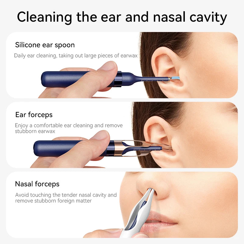Multi-Functional Visual Ear Cleaning Tool