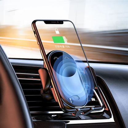 30W Rotating Intelligent Infrared Fast Wireless Charger