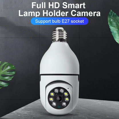Smart Home 2.4G E27 Bulb Wifi Surveillance Camera HD