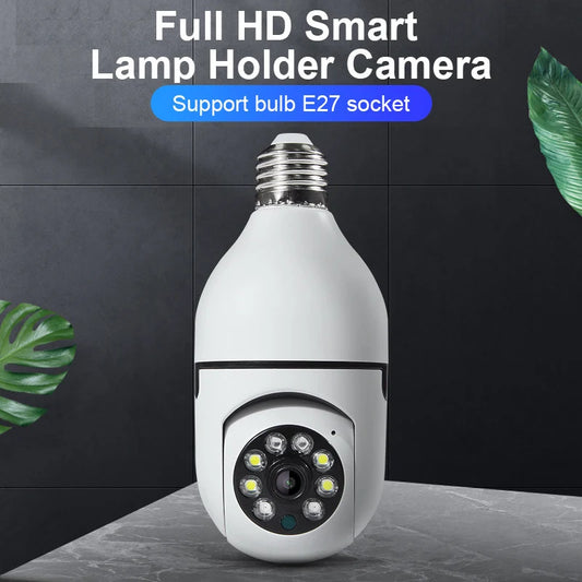 Smart Home 2.4G E27 Bulb Wifi Surveillance Camera HD