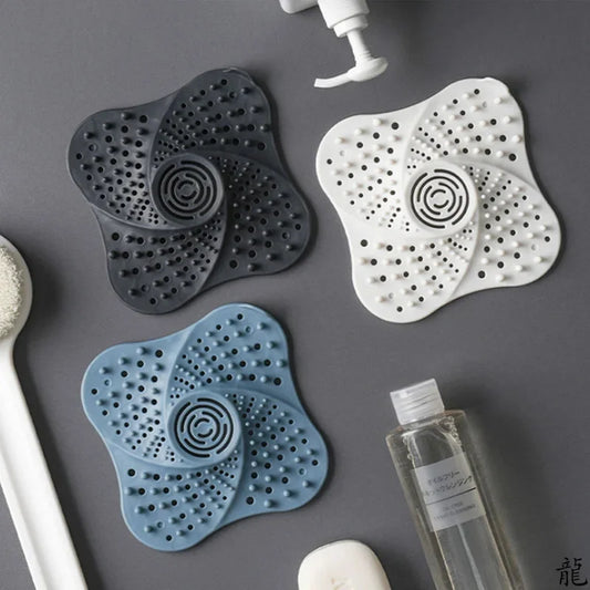 Shower Hair Filter Stopper Anti-blocking Hair