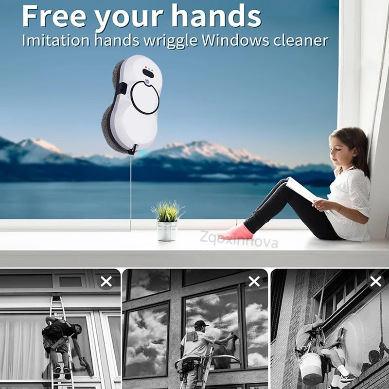 Smart Cleaning Robot Electric Window Cleaner & Floor Mops