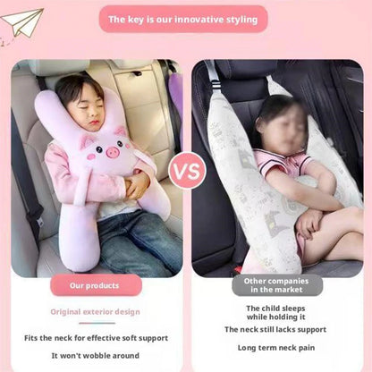 Kid Car Neck Pillow with Seat Belt