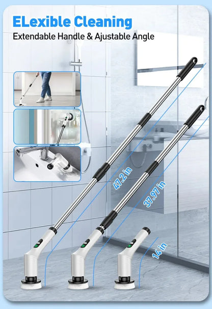 9-in-1 Multi-Function Electric Cleaning Brush