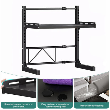 2/3 Layer Kitchen Storage Shelf Extendable