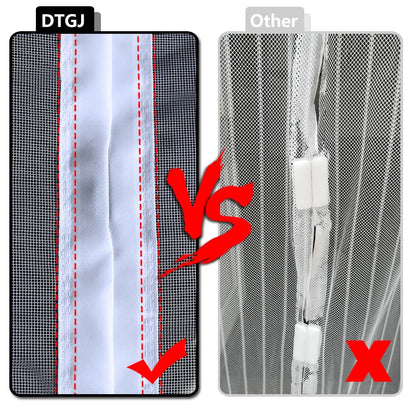 DTGJ Magnetic Door Screen White Mosquito Net